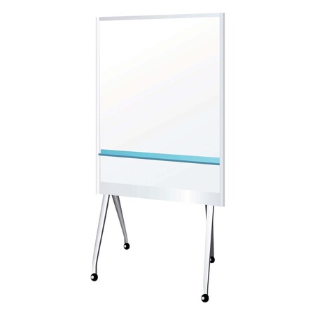 Plus Boards, Magnetic Dry Erase, Aluminum Frame, White 428-283